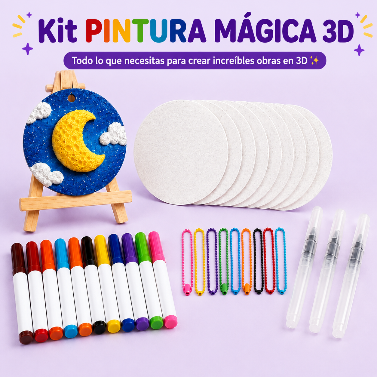 PufiArt™ | Kit de Pintura Mágica 3D